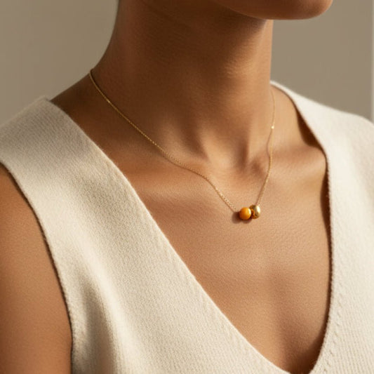 Maximilianas Dos Cuentas Necklace
