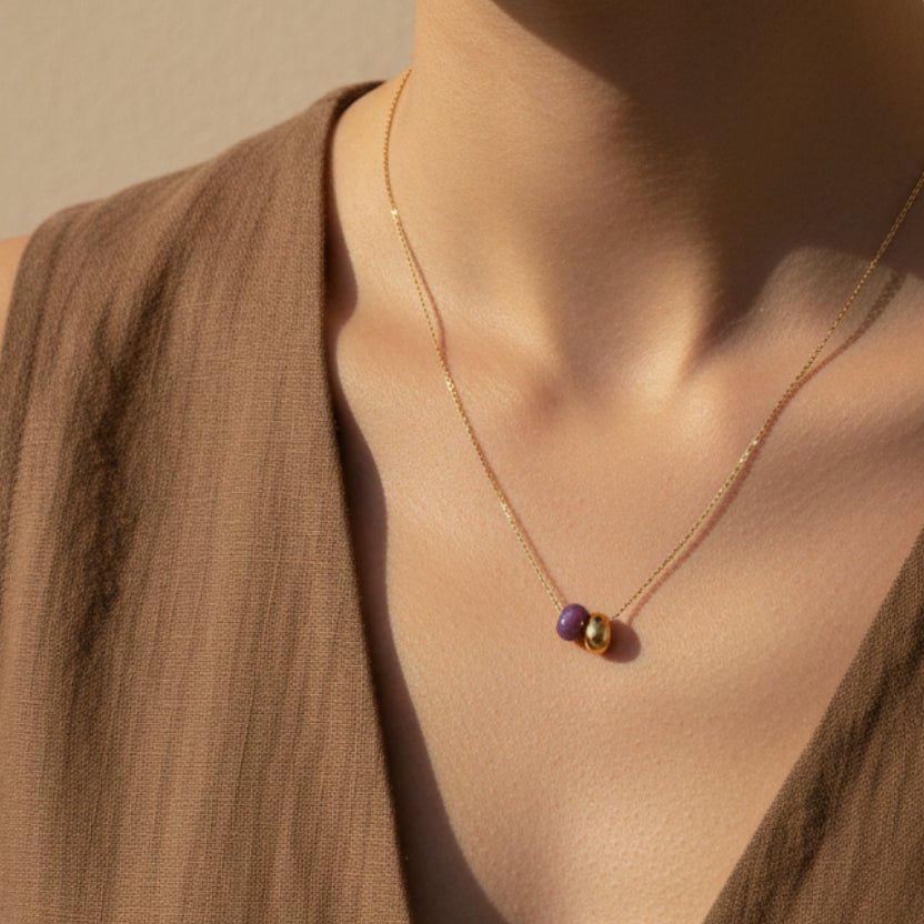 Maximilianas Dos Cuentas Necklace