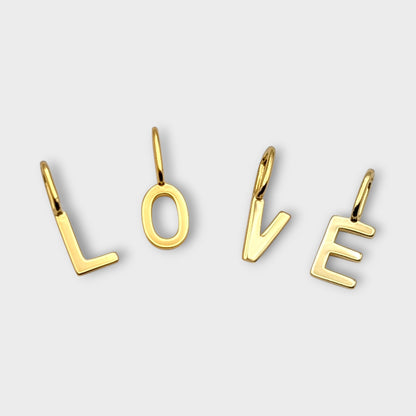 FYB Heirloom Initials Charm Necklace