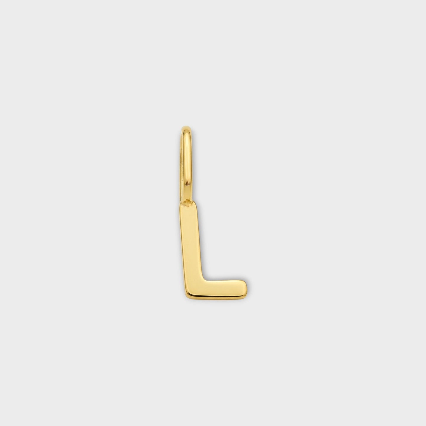 FYB initial charm necklace - letter L