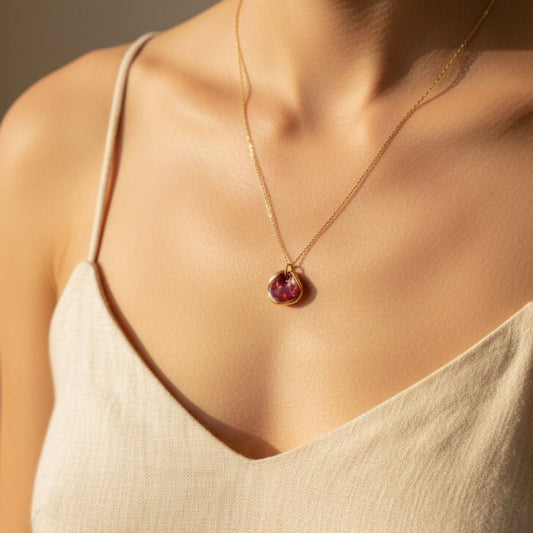 Maximilianas Ondulado Petite Pendant Necklace